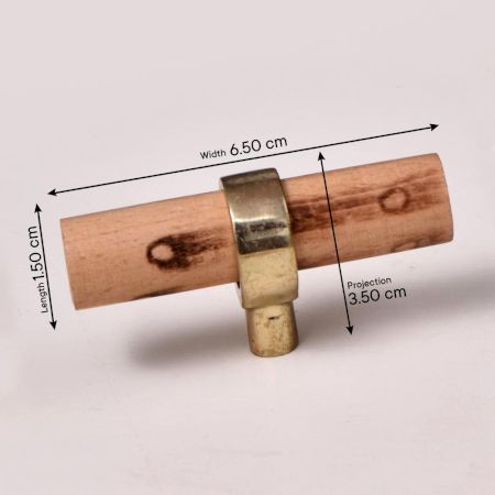 Wooden Cabinet Knobs  Dresser Pulls